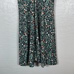 Title Nine Women M Navy Blue Floral Surefire Dress Built in Bra Pockets Granola Photo 5