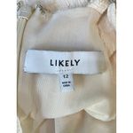 Likely Carmona Halter Bodycon Midi Dress Cream Tan Womens Size 12 Photo 7