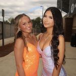 Jasz Couture Orange sequin prom dress  Photo 1