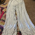 Illa Illa  blue striped boho pants Photo 1