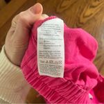 J.Crew Women’s Pink Bow Tie Front Shorts Linen Blend | Summer Short | Size 10 Photo 4