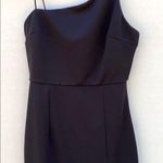 Princess Polly sz 4 black Aero Asymmetrical One Shoulder knit Midi Sheath dress Photo 5