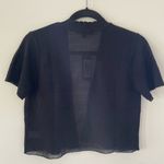 Tiana B . Cropped cardigan NWT size medium black Photo 4