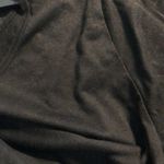 Love Riche black long tunic short sleeve shirt top T-shirt seam front printed M Photo 5