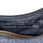 Tory Burch Astoria Black Suede Leather Cap Toe Slip-On Wedge Heel Pumps Photo 7