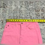 Judy Blue  High Rise Control Top Wide Leg Crop Jeans Pink size 7/28 Photo 5