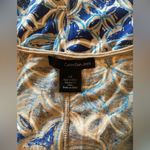 Calvin Klein Jeans Calvin Klein blue and tan tank top Photo 3