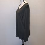 Athletic Works  dark green stretchy long sleeve athletic shirt Photo 2