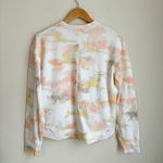 All In Motion Women's Loose Tie-Dye Crewneck Pullover Sweatshirt Light pink Small Photo 5