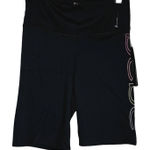 Bebe Shorts Womens Small Black Bike Shorts Logo Gym Training Casual Athleisure Photo 0