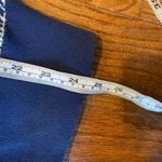 Lands' End  supima cotton blue and white printed cardigan small Photo 2