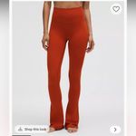 Lululemon Align High Rise Mini Flare Legging In Autumn Rust. MSRP $128 Photo 3