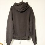 Sky Dolls Size XL Black Spellout Drawstring Waist Pullover Hooded Sweatshirt Photo 4