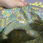 Vera Bradley Tote Shoulder Bag & Coin Purse Lemon Parfait Yellow Gray Paisley Photo 8
