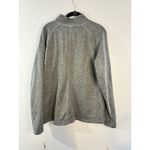 The North Face  Mattea Funnel Pullover Quarter Zip Thumb Hole Gray‎ Athletic- XL Photo 2