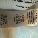 frame denim NWOT FRAME Woman LE ITALIEN True Straight In Blanc Jeans Size 29 $239 Photo 5