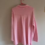 Free People Pink 100% Cotton Sweater Photo 2