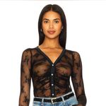 Free People  Intimately Lady Lux Bodysuit Pink M Photo 1