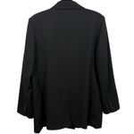 Loft NWT Versa Seasonless Stretch Double Breasted Blazer Black 14 Photo 7
