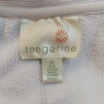 Tangerine - Gray white stripped cotton blend zip up Hoodie Size Small Photo 5