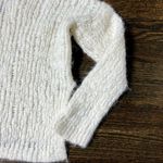 Line The Label White Baby Alpaca & Wool Blend V Neck Cropped Sweater Size XS Photo 6
