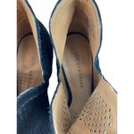 Lucky Brand * Larise Black Suede Leather Ankle Booties Womens US 10 Laser Cut Photo 11