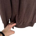 Aerie  Offline Half Zip Sweatshirt Jacket Size M Brown Beach‎ Summer Jacket Photo 2