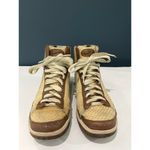 Nike  Women’s Vintage Blazer Tan Raffia Woven Mid Top Sneakers Sz 9 Photo 3