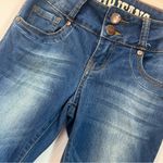 Vip Jeans Womens  Blue Stretchy Skinny Jean Sz 3/4 Photo 4