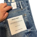 Good American NWT 
​Good Boy Distressed Straight Leg Jeans Size 4/27 Photo 10