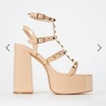 Shoedazzle Tan Platform Heel Photo 1