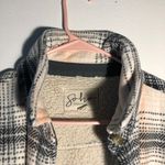 Soho Plaid Button Up Jacket Photo 4