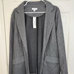 Topshop NWT Gray Blazer Jacket with Herringbone Pattern Photo 1