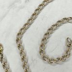 Skinny Gold Tone Dainty Chain Link Belt XS/S ✨ Photo 7