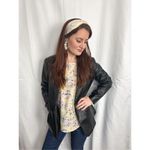 Apostrophe  Genuine Leather Jacket Photo 9