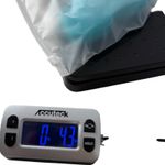 Christian Dior VTG‎  Lunettes Sunglasses Case Turquoise Leather Blue Velvet Hard Photo 5