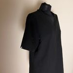 FIGS  Black Scrub Top with Pocket Photo 2