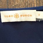 Tory Burch Peggy Color Block Navy Wrap Dress Size 0 Photo 7