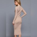 Active USA NWT Long Sleeve High Neck Sweater Long Dress Photo 3