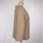 NWOT AMBIANCE Shaggy Faux Fur Coat Size S Photo 2