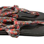 Sanuk floral print Yoga Ella Sling back sandals Photo 2
