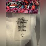 Tommy Hilfiger  Paisley Scuba Sheath Dress Size 14 Pink Multi Business Work Wear Photo 8