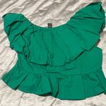 SheIn Green Top Photo 2