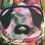 Betsey Johnson Betsy Johnson floral mini backpack with dog snout detail Photo 1