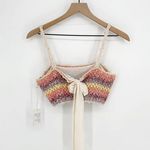 Saylor NEW Matching Set Ronnie Crochet Top and Mini Skirt Two Piece Women's XS Photo 4