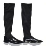 Luxury Rebel Black Over The Knee Boots Photo 3