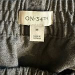 On 34th Women’s Sz Medium Gray Trouser Pants Photo 2