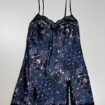 Victoria's Secret Victoria’s Secret Satin Floral Lace Trim Micro Mini Slip Dress Size Small Fairy Photo 1