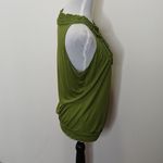 Outback Red OUT BACK RED green ruffle neck scrunch bottom top size medium Photo 5