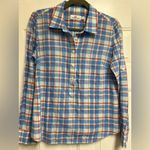 Vineyard Vines  Blue and Red Plaid Button-Up Shirt size small Photo 1